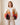 Colorblock-Cardigan mit mehrfarbigen Fransen – Schoko